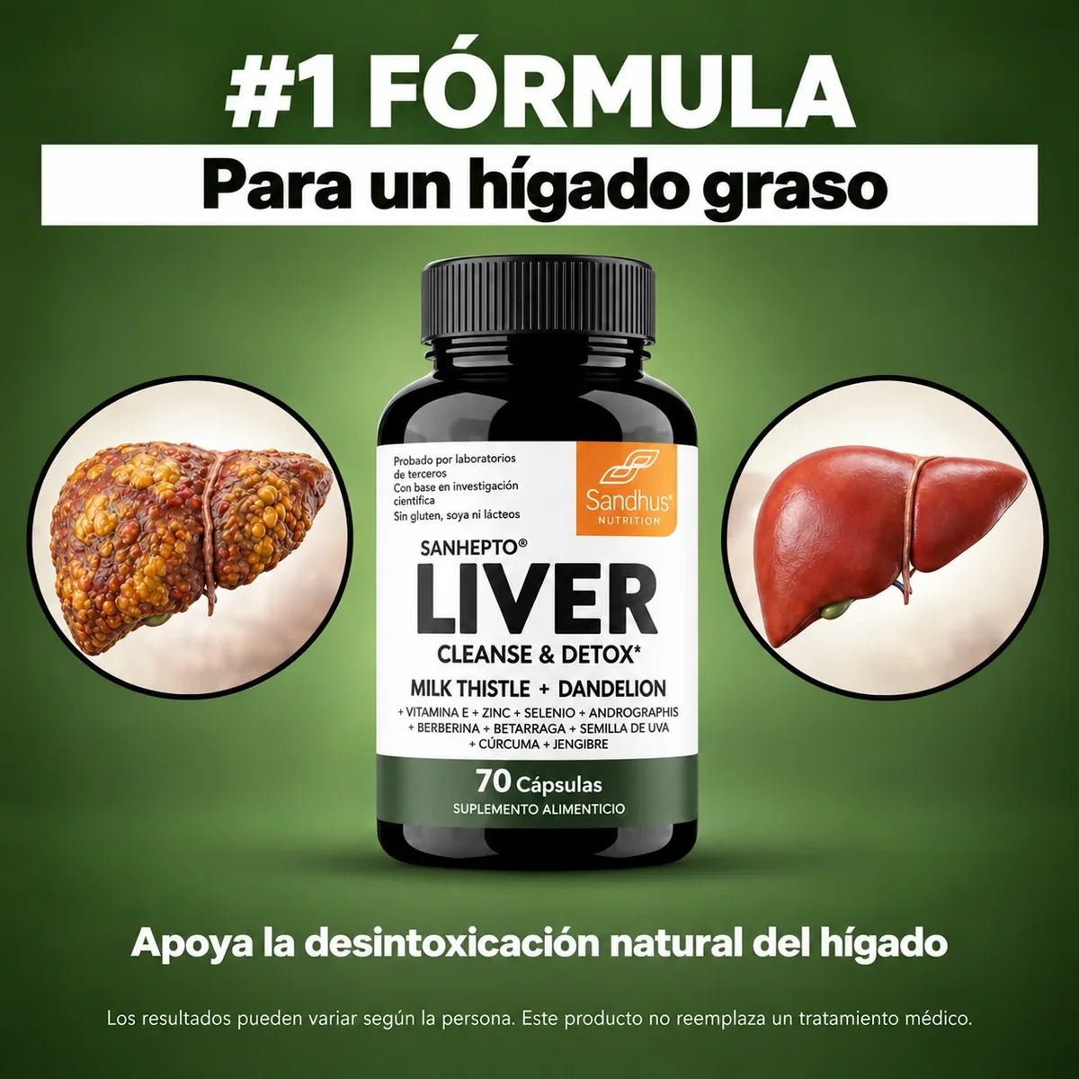 Liver Vital Detox - 70 Capsula