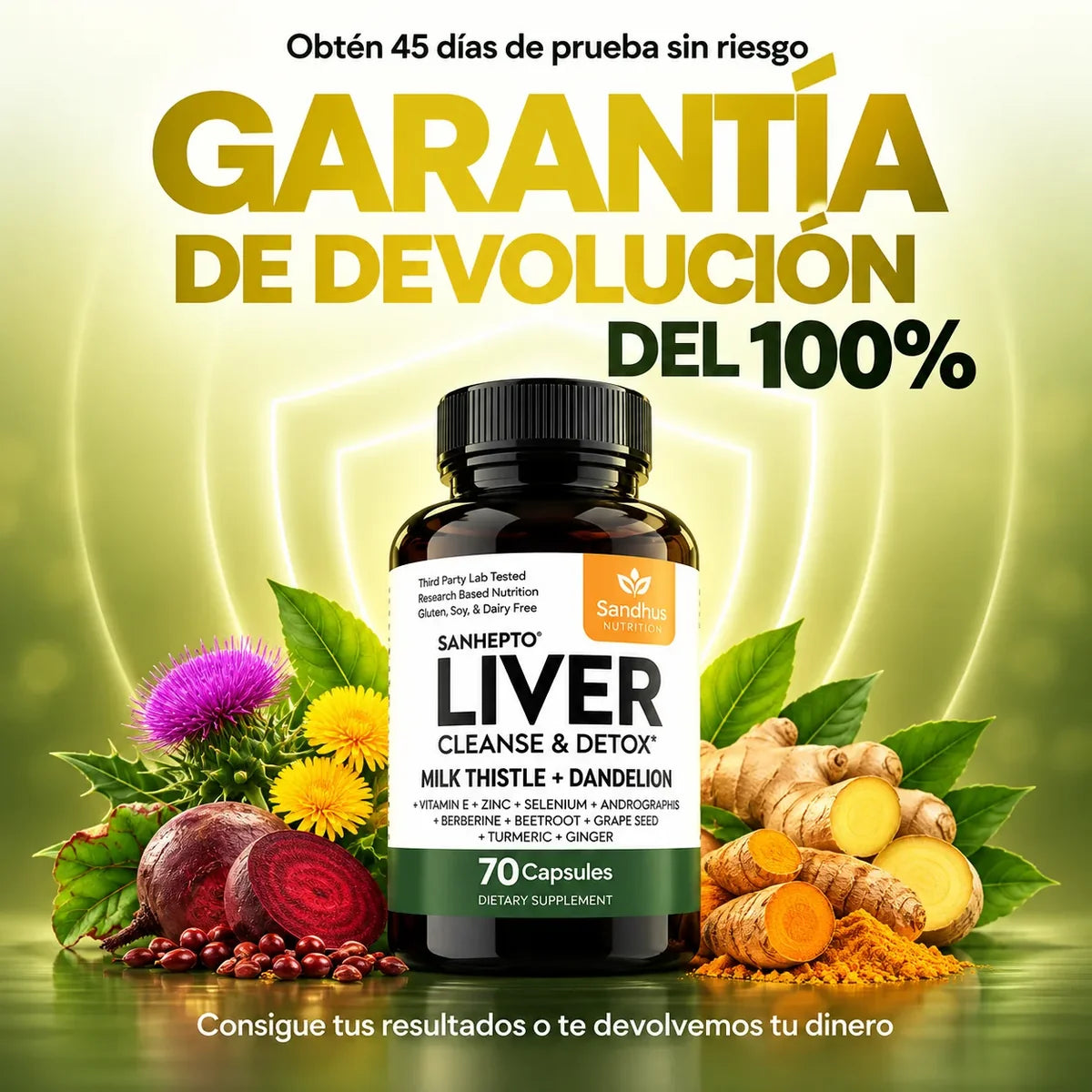 Liver Vital Detox - 70 Capsula